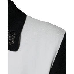 Black White DG Crown Full Zip Blouson Jacket
