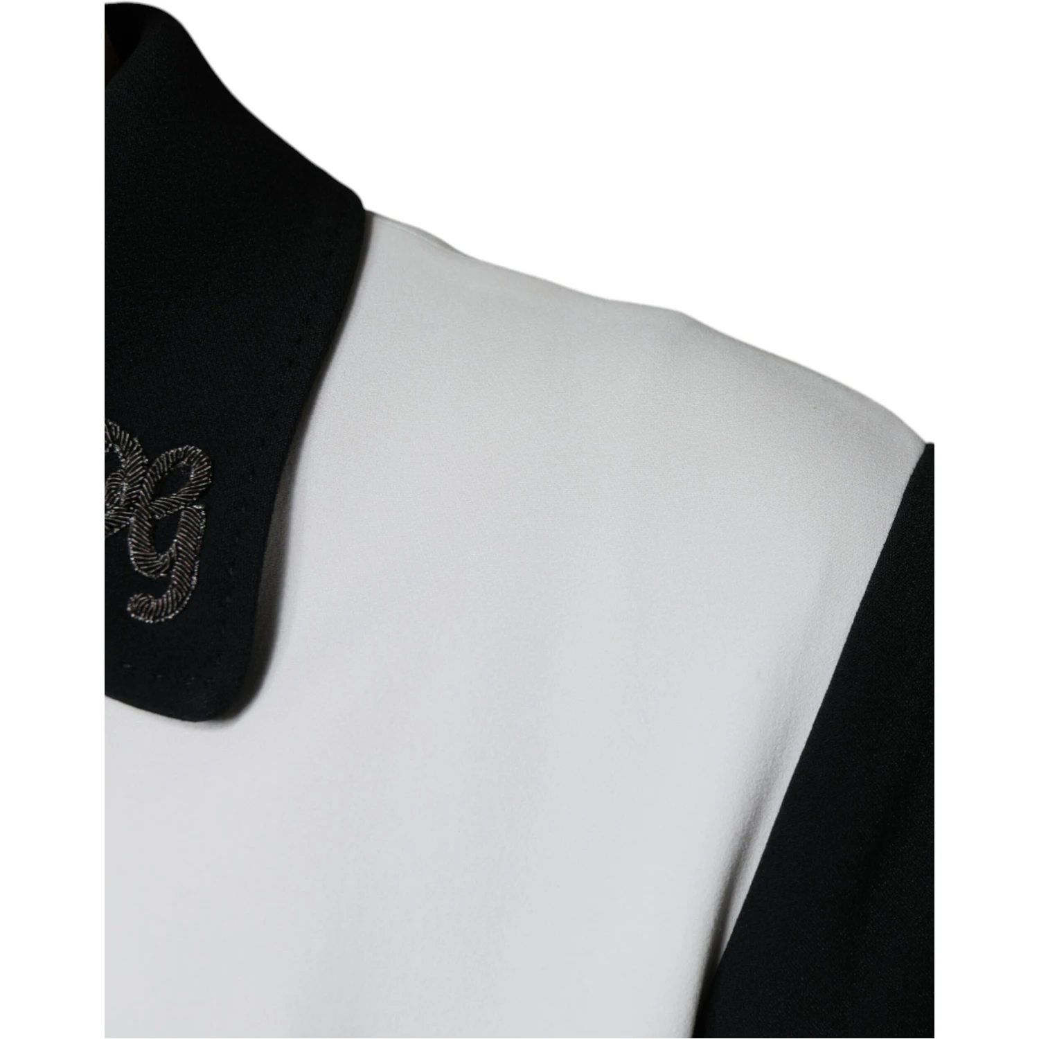 Black White DG Crown Full Zip Blouson Jacket