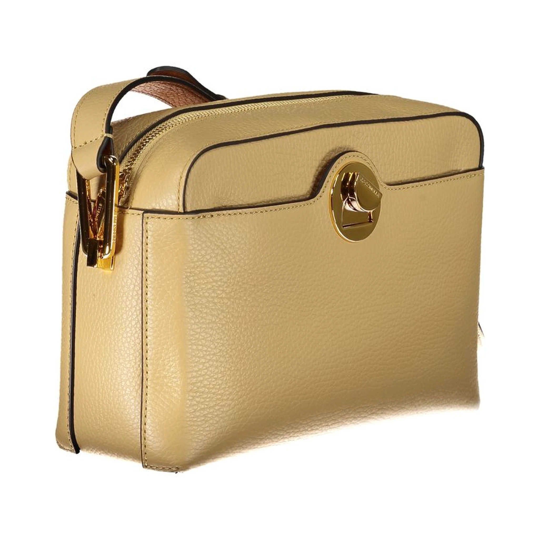 Beige Leather Handbag