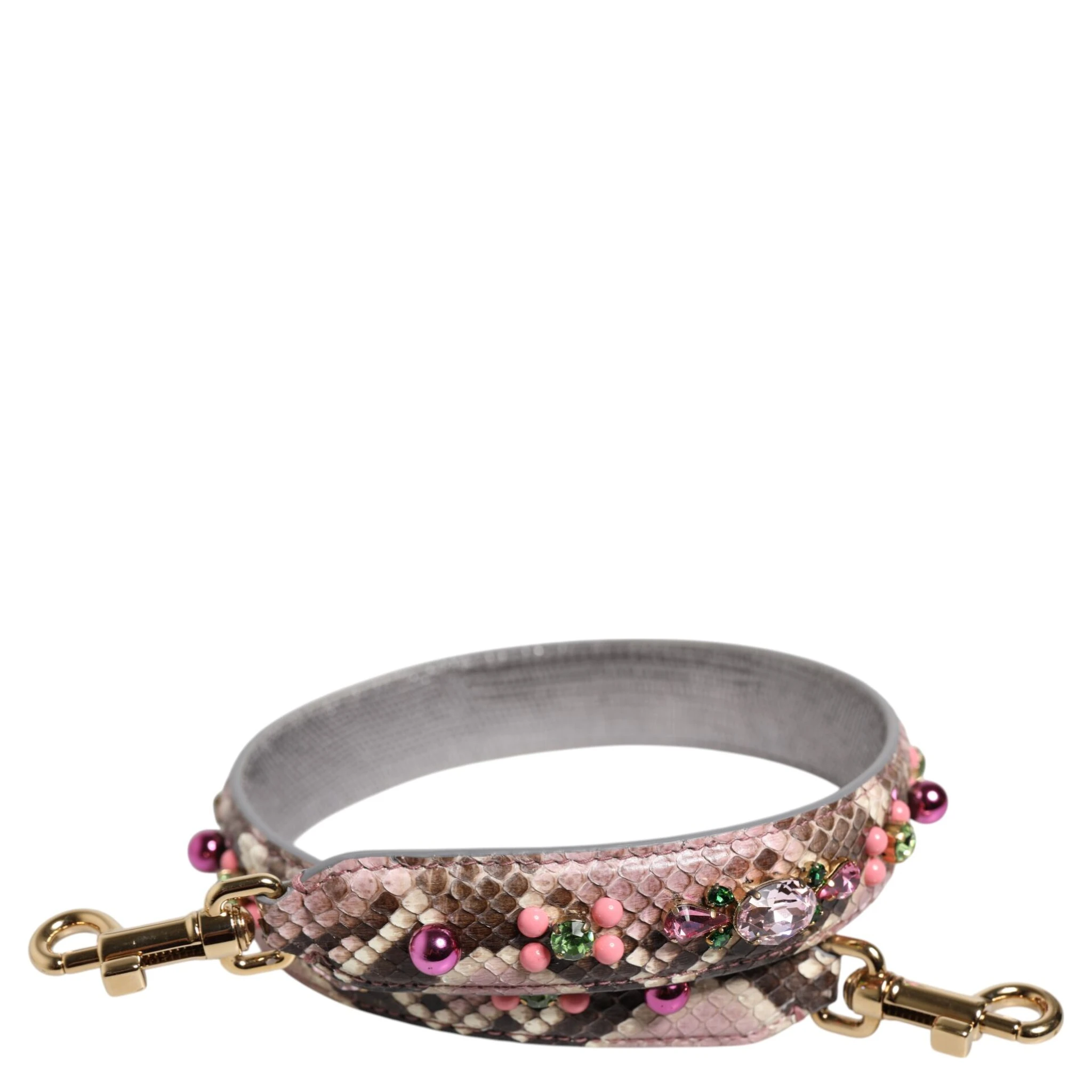 Multicolor Embellished Handbag Shoulder Strap
