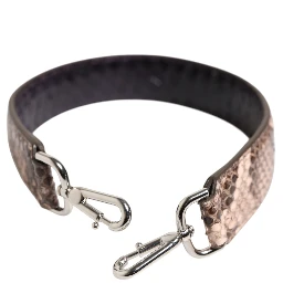 Brown Exotic Leather Handbag Accessory Shoulder Strap