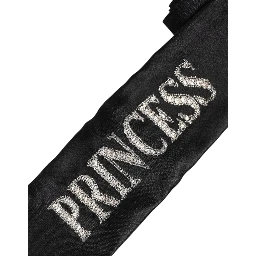 Black Princess Fantasy Braided Waist Belt