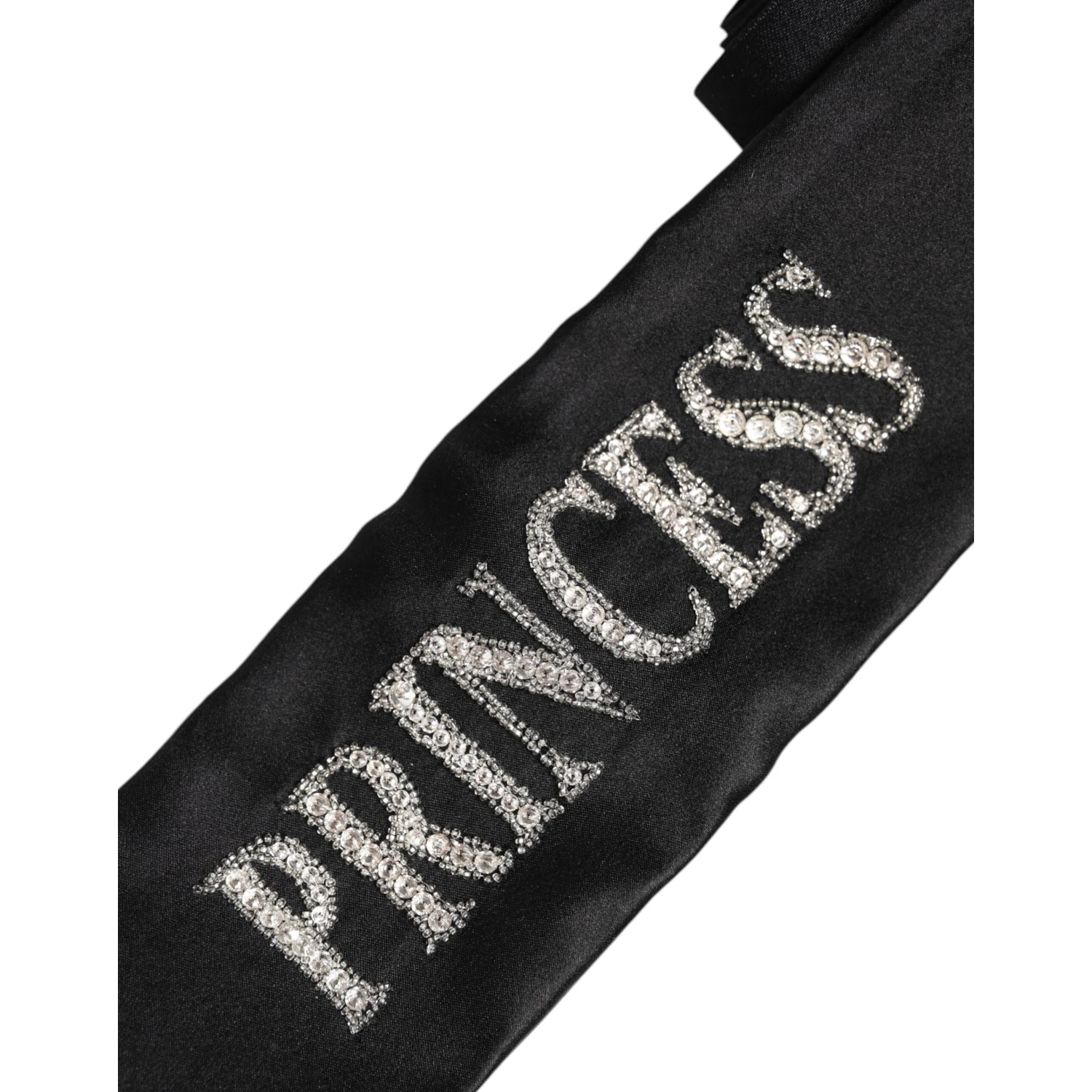 Black Princess Fantasy Braided Waist Belt