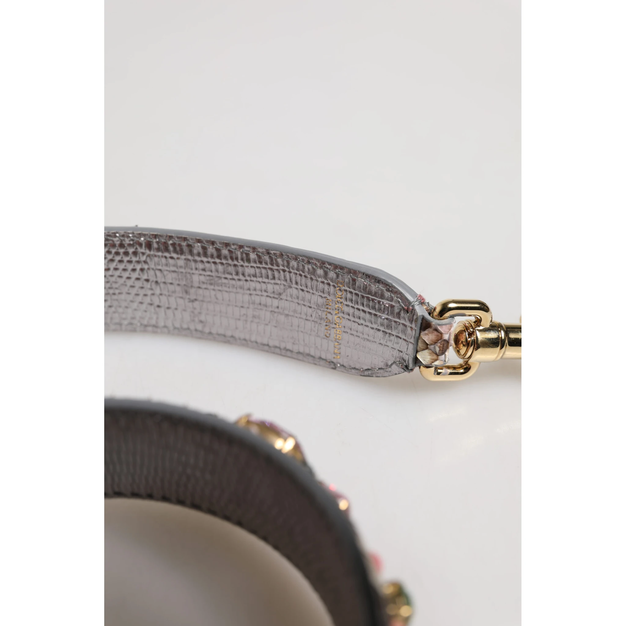 Multicolor Embellished Handbag Shoulder Strap