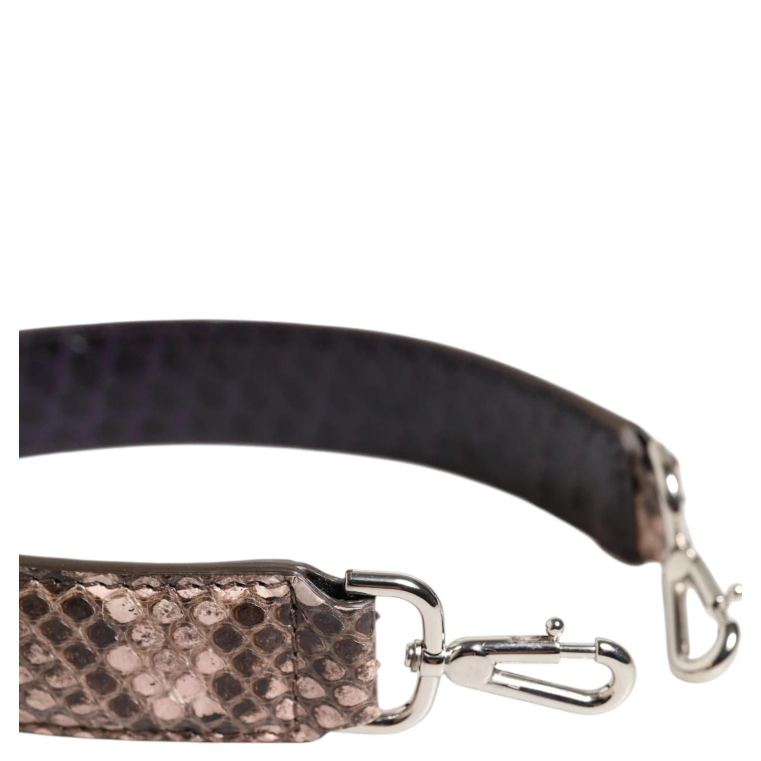 Brown Exotic Leather Handbag Accessory Shoulder Strap