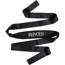 Black Princess Fantasy Braided Waist Belt