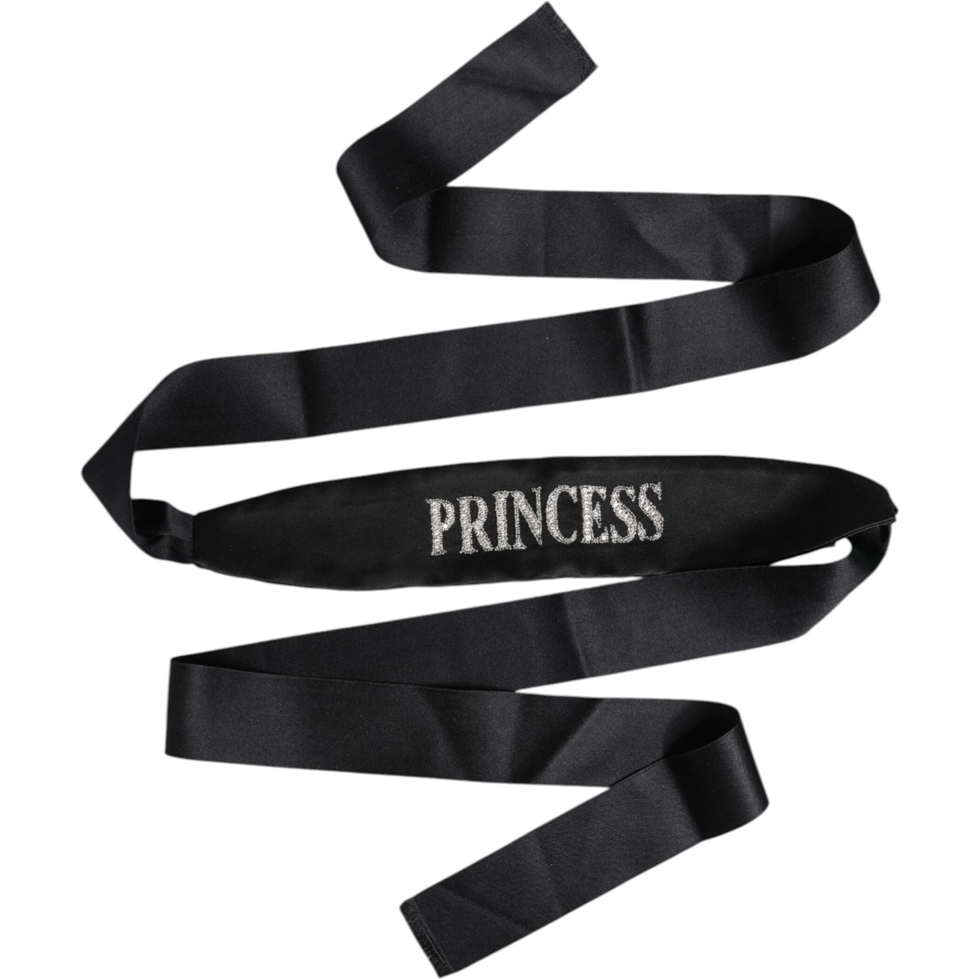 Black Princess Fantasy Braided Waist Belt