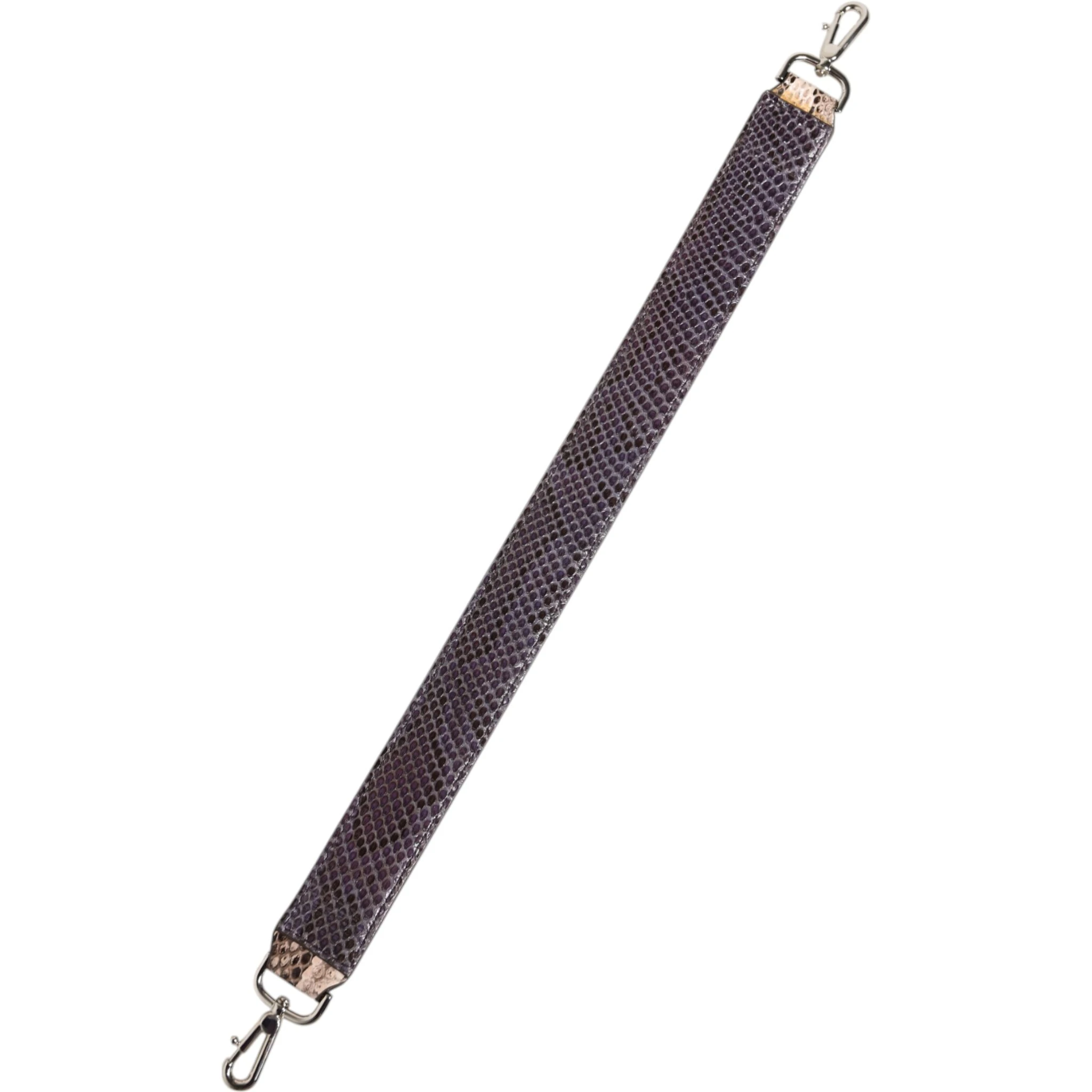 Beige Exotic Leather Handbag Accessory Shoulder Strap