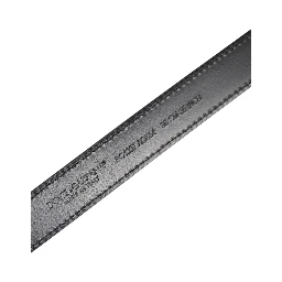 Black Red Leopard Silver Metal Buckle Belt