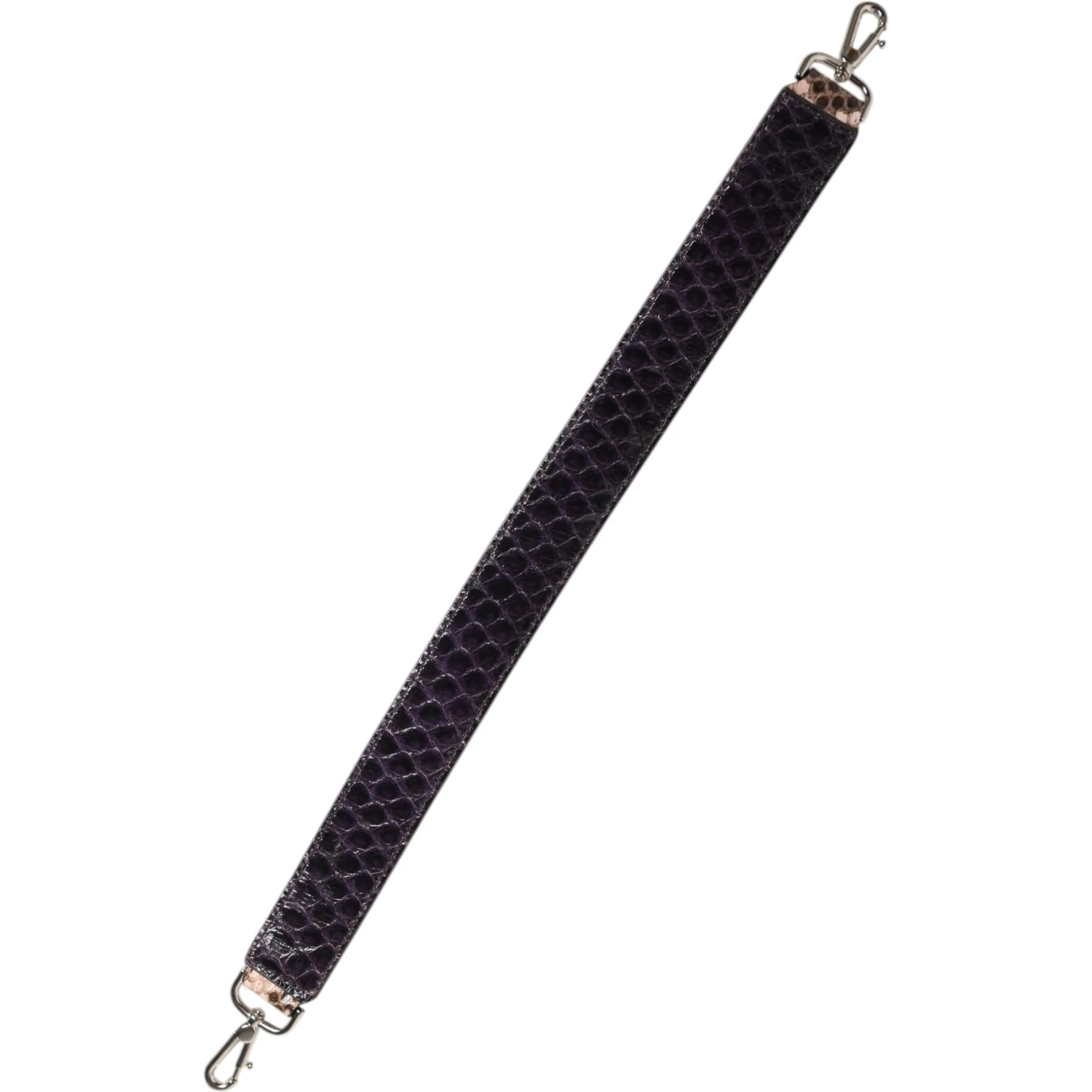 Brown Exotic Leather Handbag Accessory Shoulder Strap