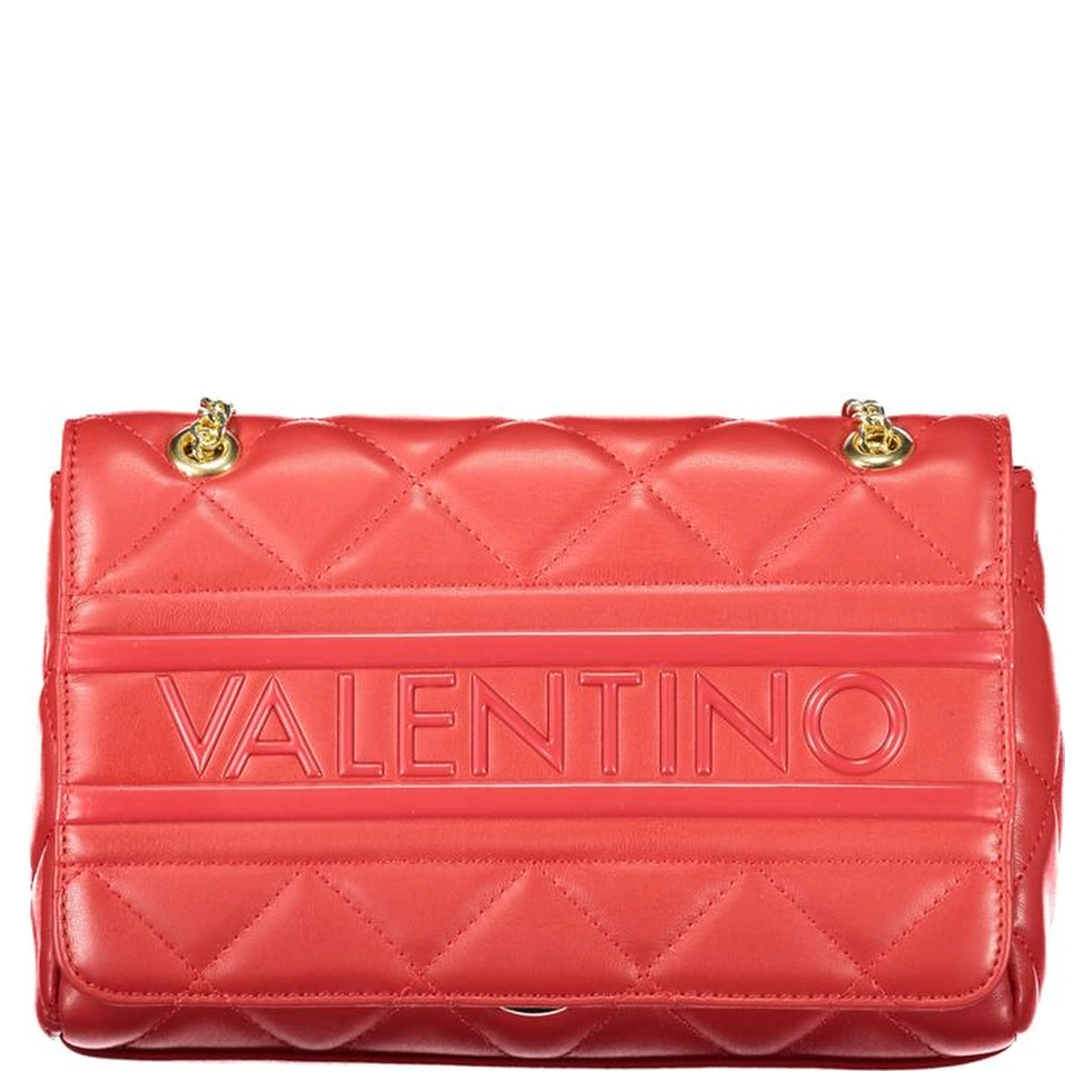 Red Polyethylene Women Handbag