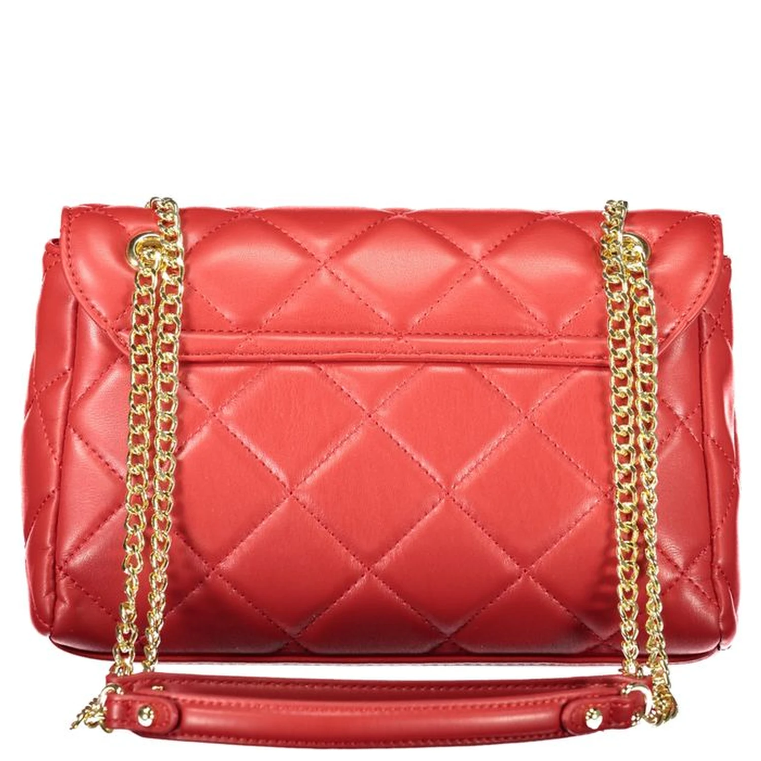 Red Polyethylene Women Handbag
