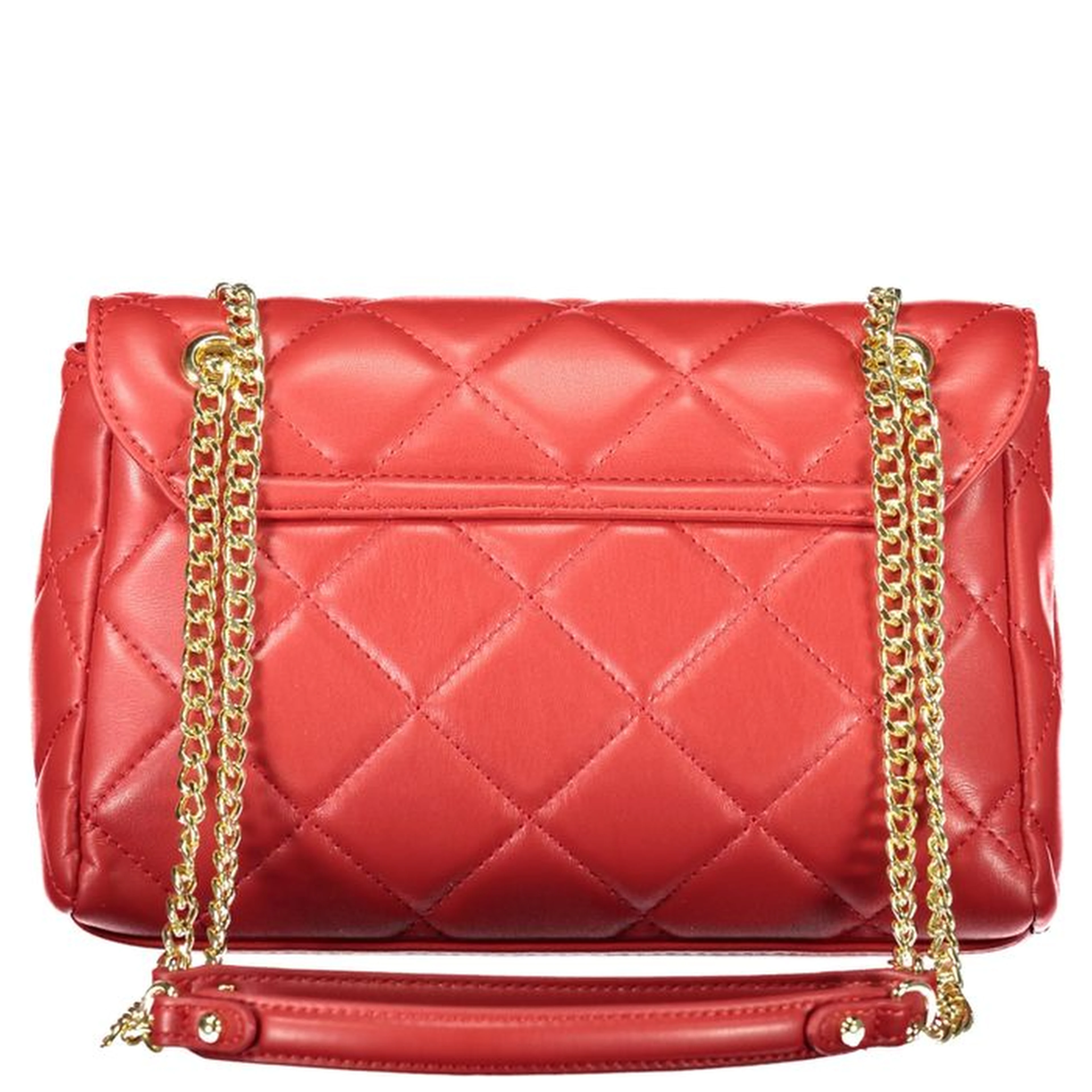 Red Polyethylene Women Handbag