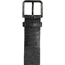 Green Black Polyester DG Logo Buckle Belt