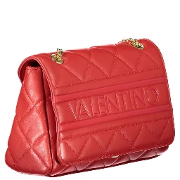 Red Polyethylene Women Handbag