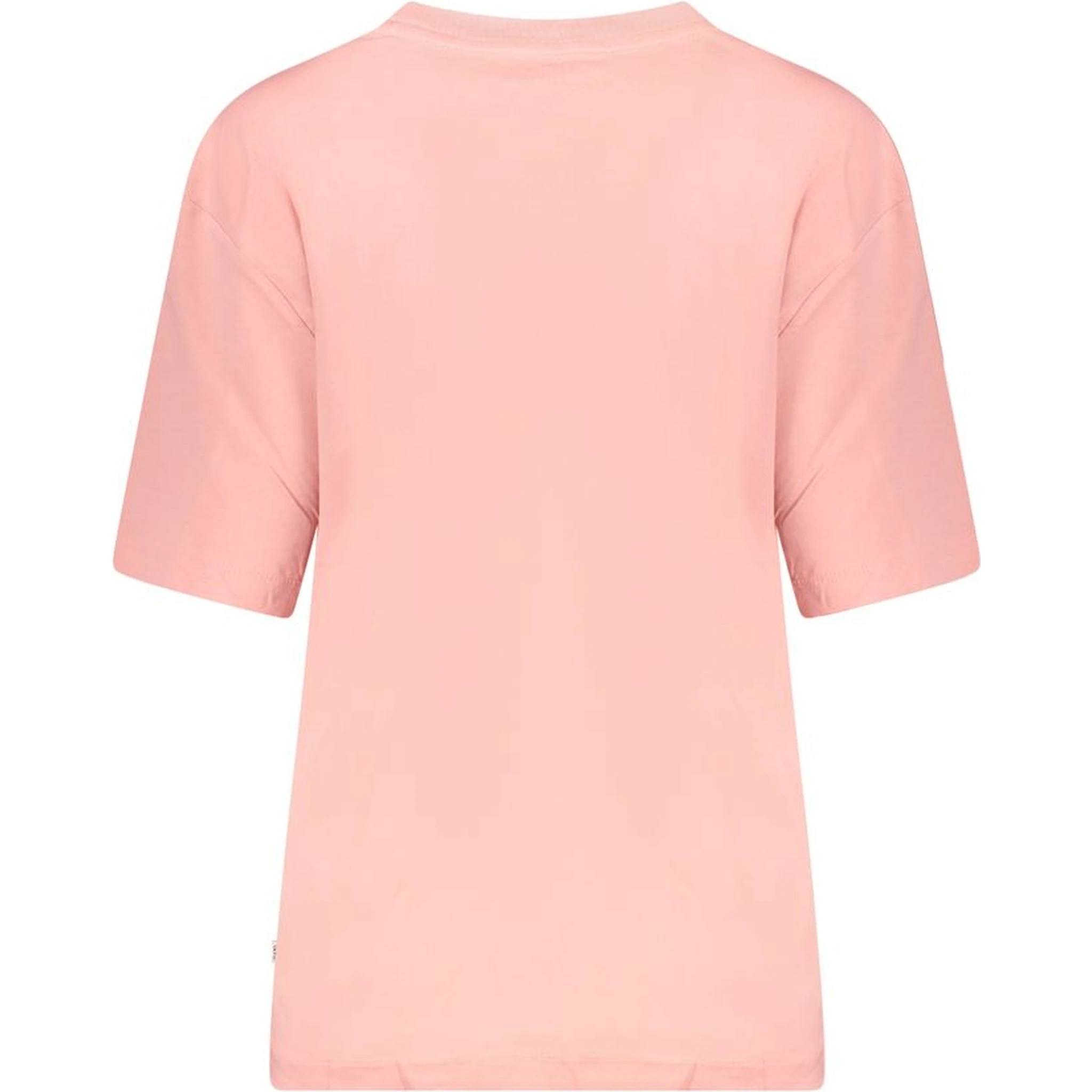 Pink Cotton Women T-Shirt