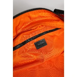 Red Nylon Hand Shoulder Duffel Travel Bag