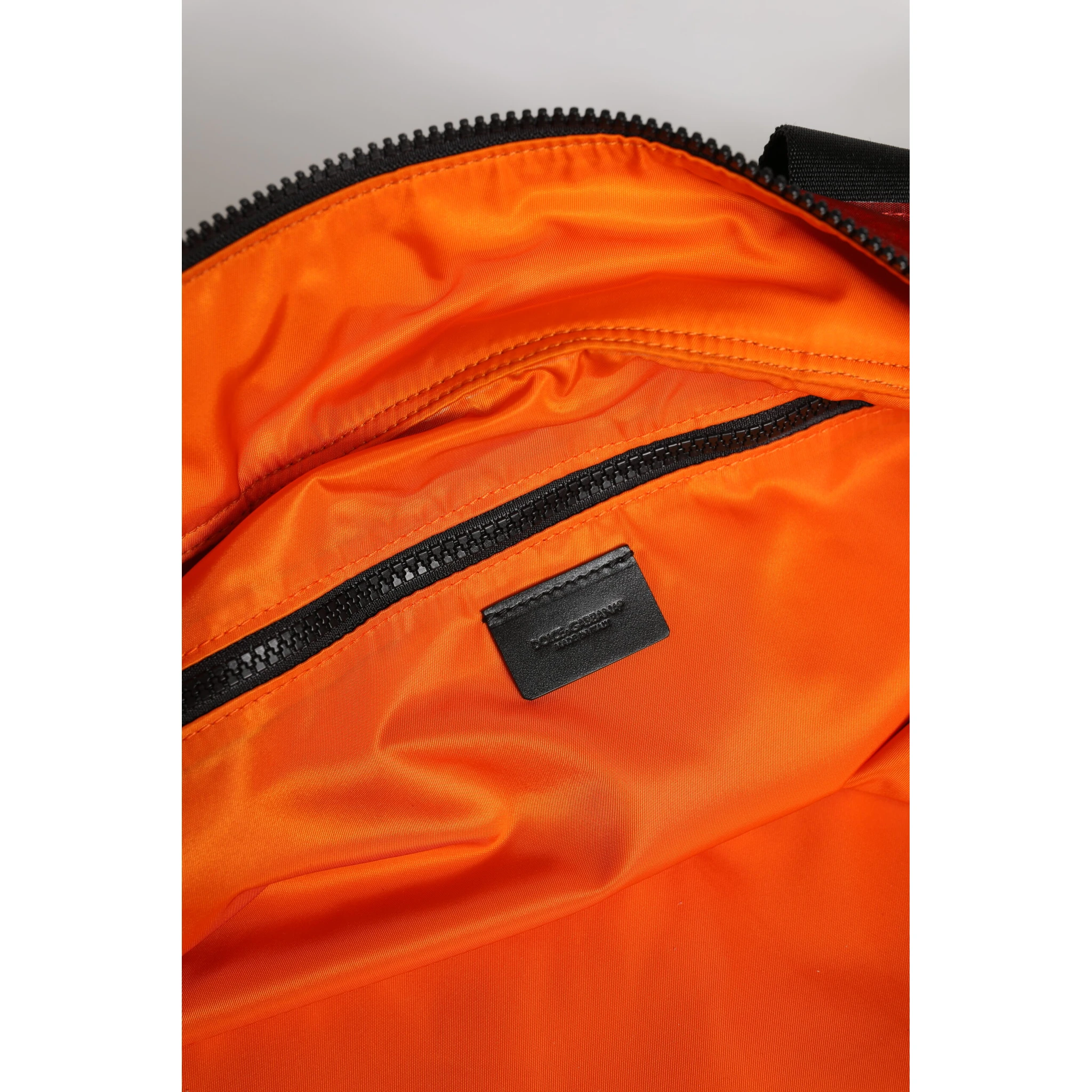 Red Nylon Hand Shoulder Duffel Travel Bag