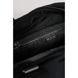 Black Maroon Hand Shoulder Duffel Travel Bag