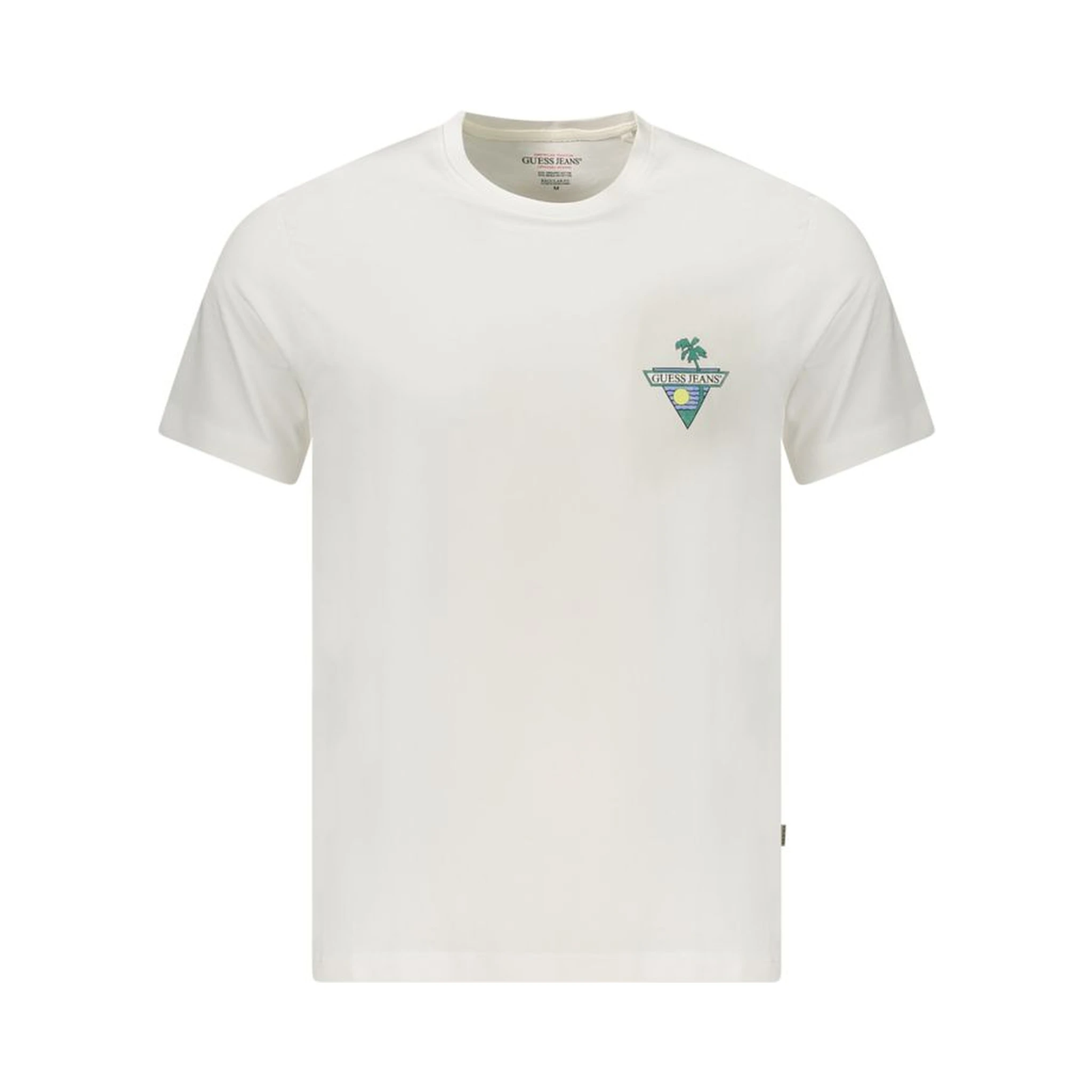 تي شيرت قطني أبيض