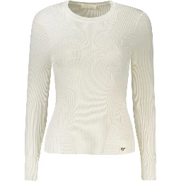 White Viscose Sweater