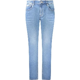 Blue Cotton Women's Slim Jean