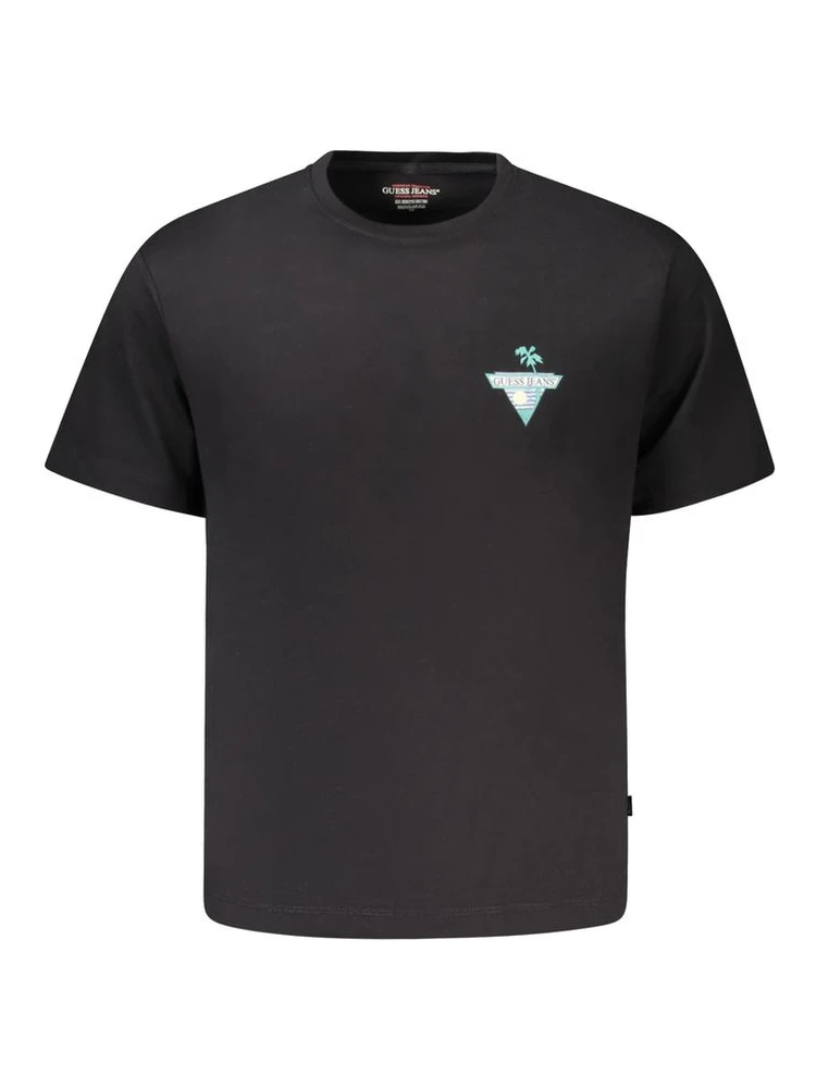 Black Cotton T-Shirt