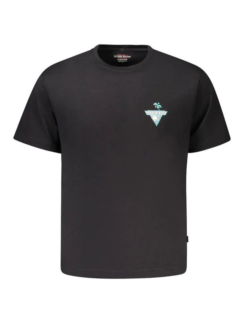 Black Cotton T-Shirt