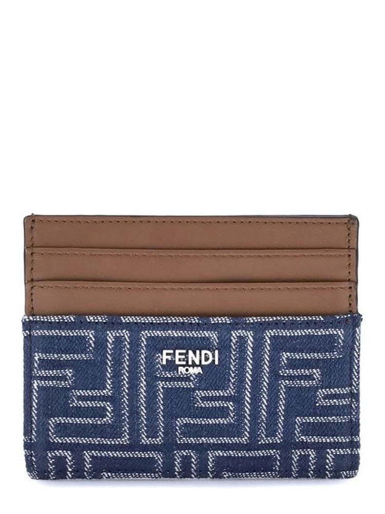 Blue Fabric Wallet