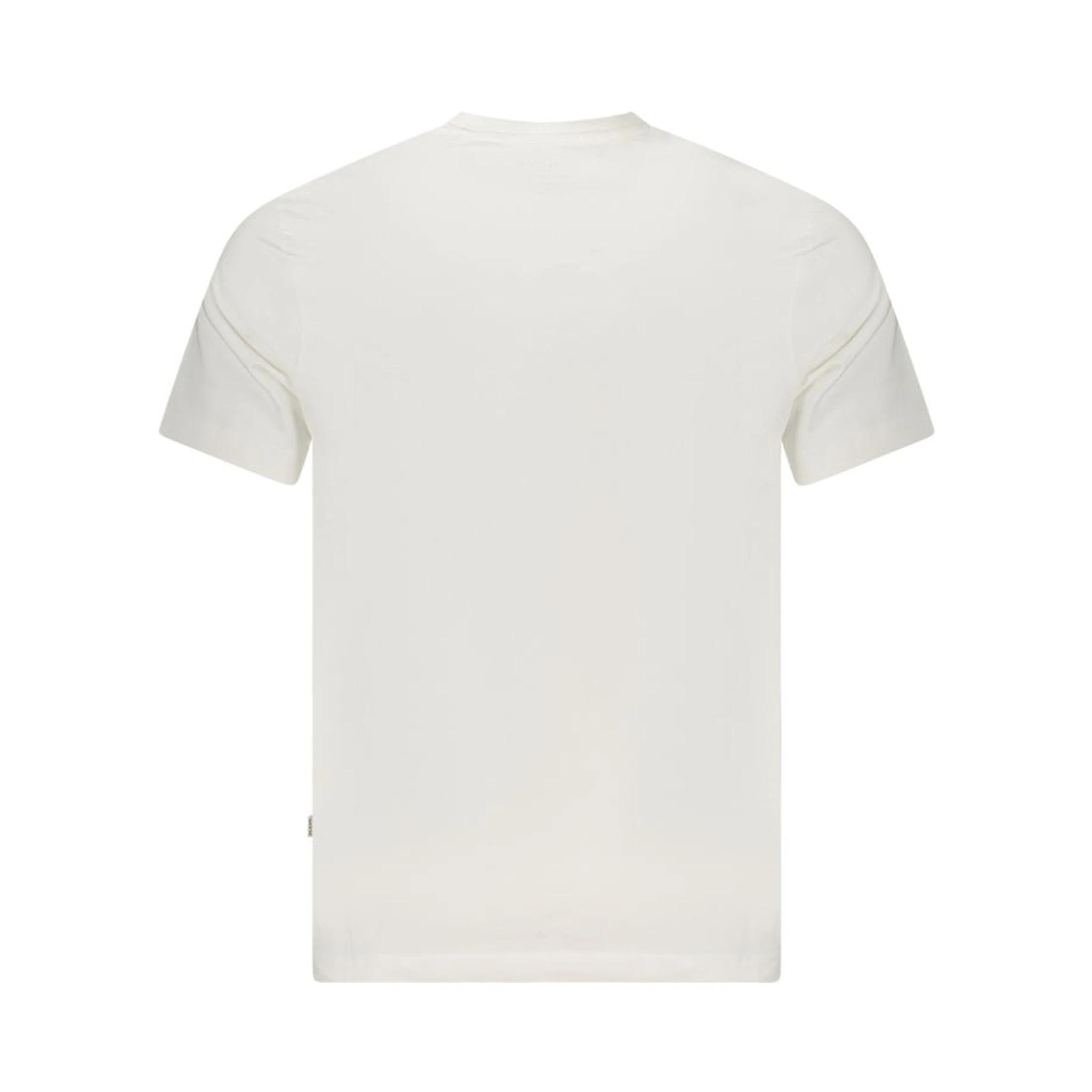 تي شيرت قطني أبيض