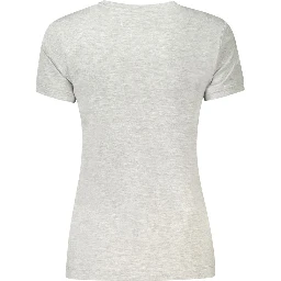 تيشيرت قطني رمادي