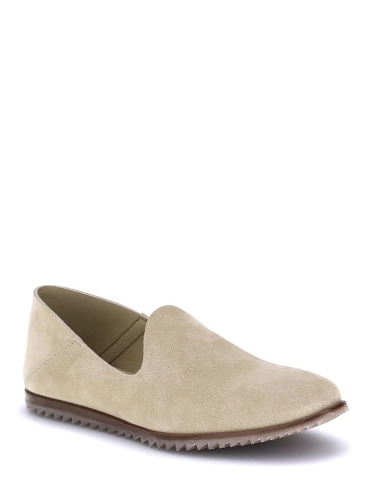 Beige Calf Leather Bos Taurus Slip-On Loafers alternative