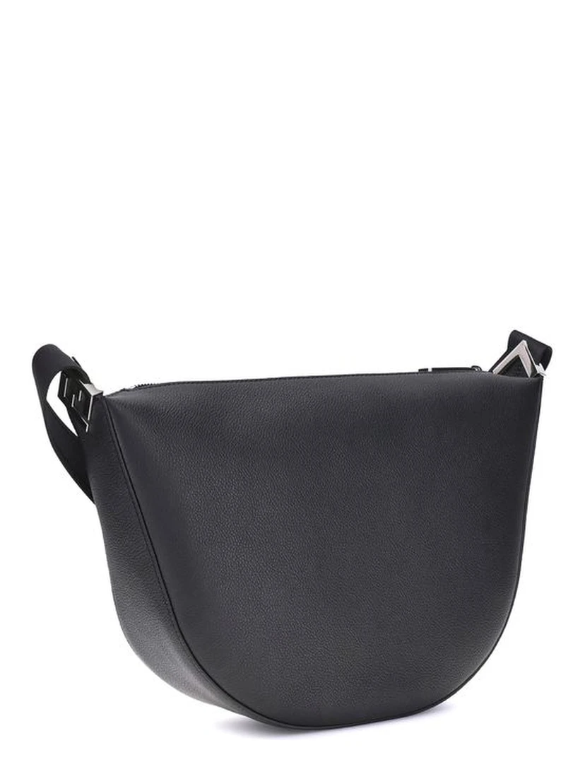 Black Calf Leather Bos Taurus Shoulder Bag