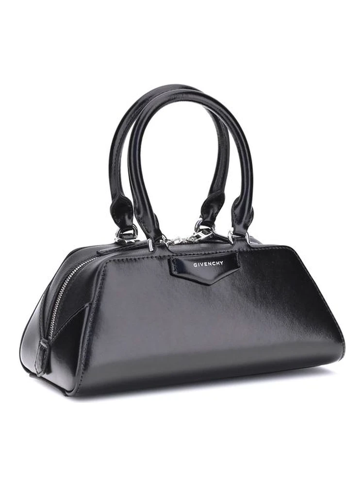 Black Calf Leather Bos Taurus Handbag alternative
