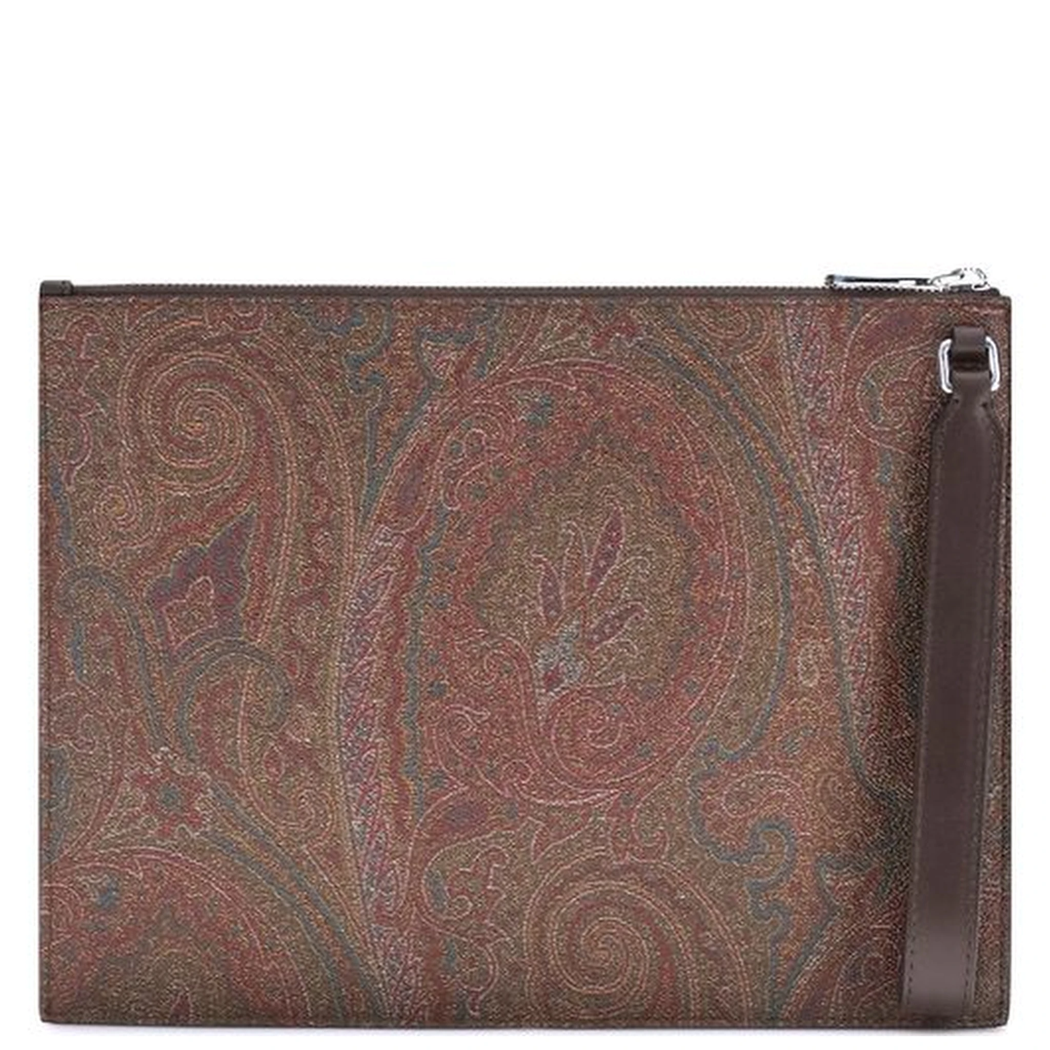 Multicolor Cotton Clutch Bag