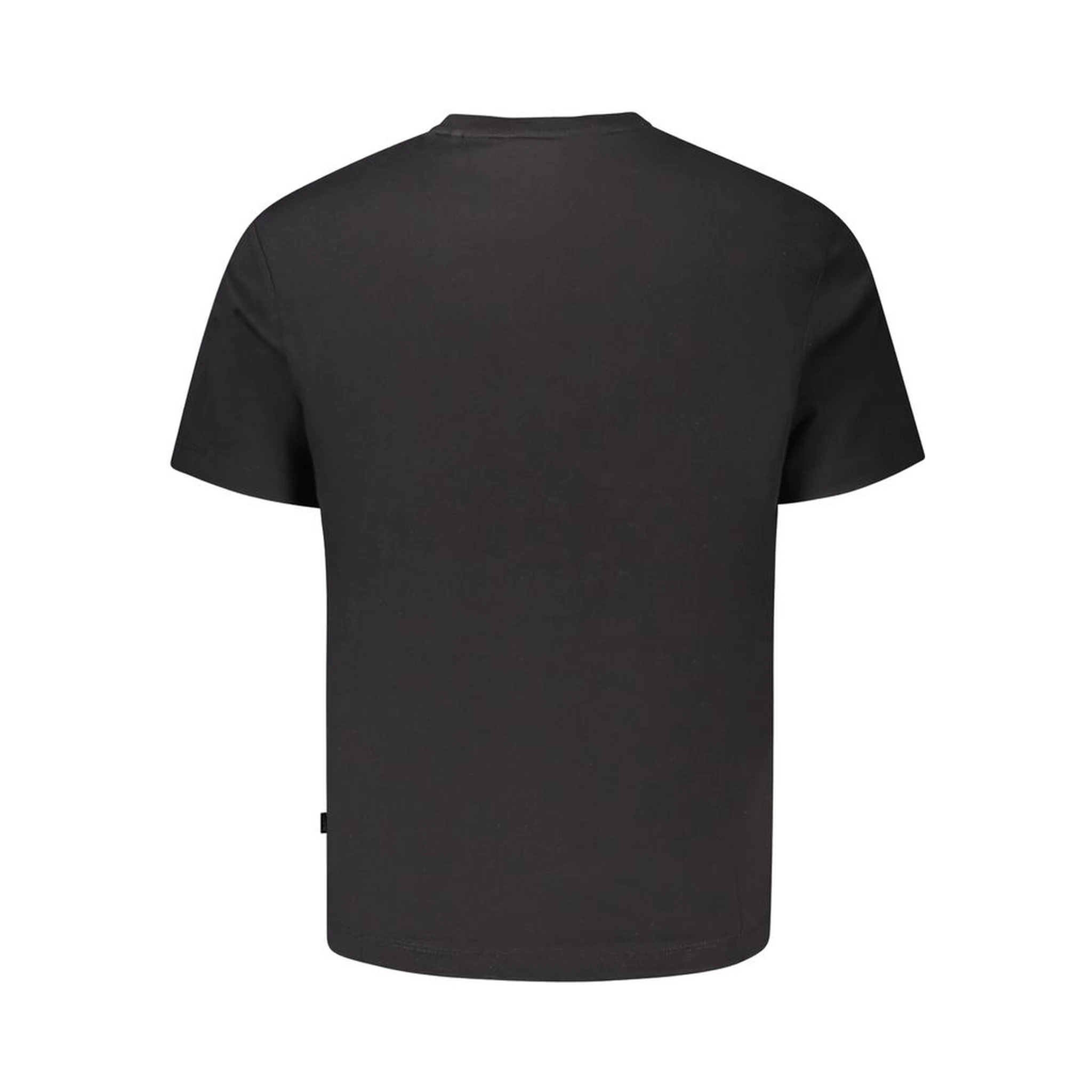 Black Cotton T-Shirt