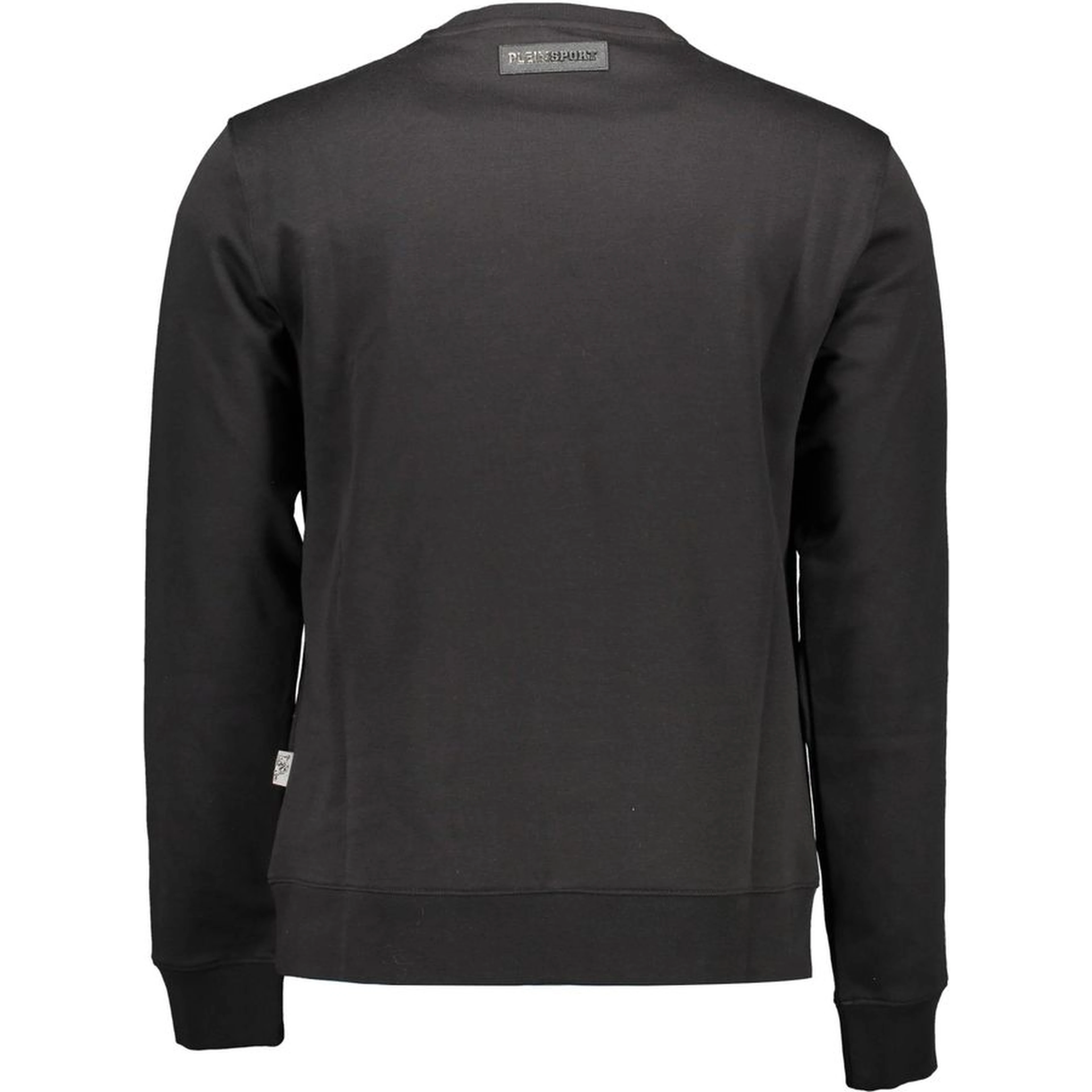 Black Cotton Men Sweater