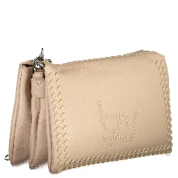 Beige Polyethylene Handbag
