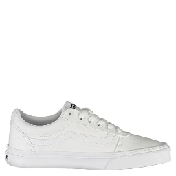 White Polyester Sneaker