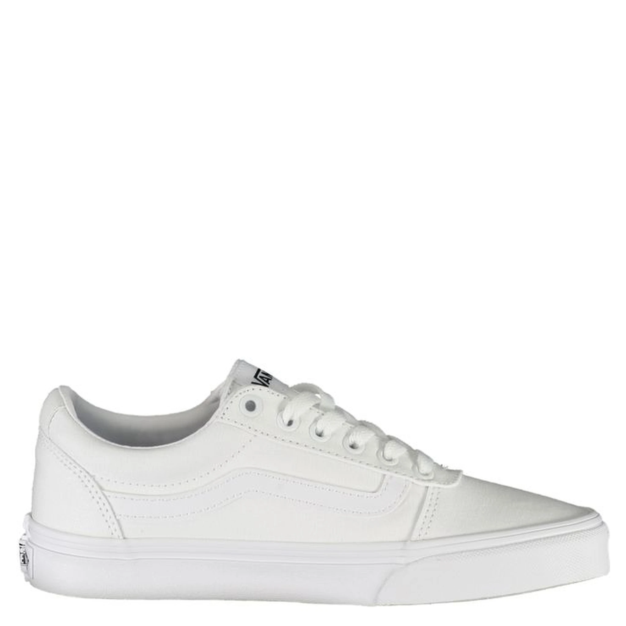 White Polyester Sneaker