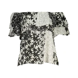 White Cotton Women T-Shirt