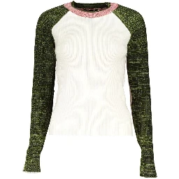 White Polyester Sweater