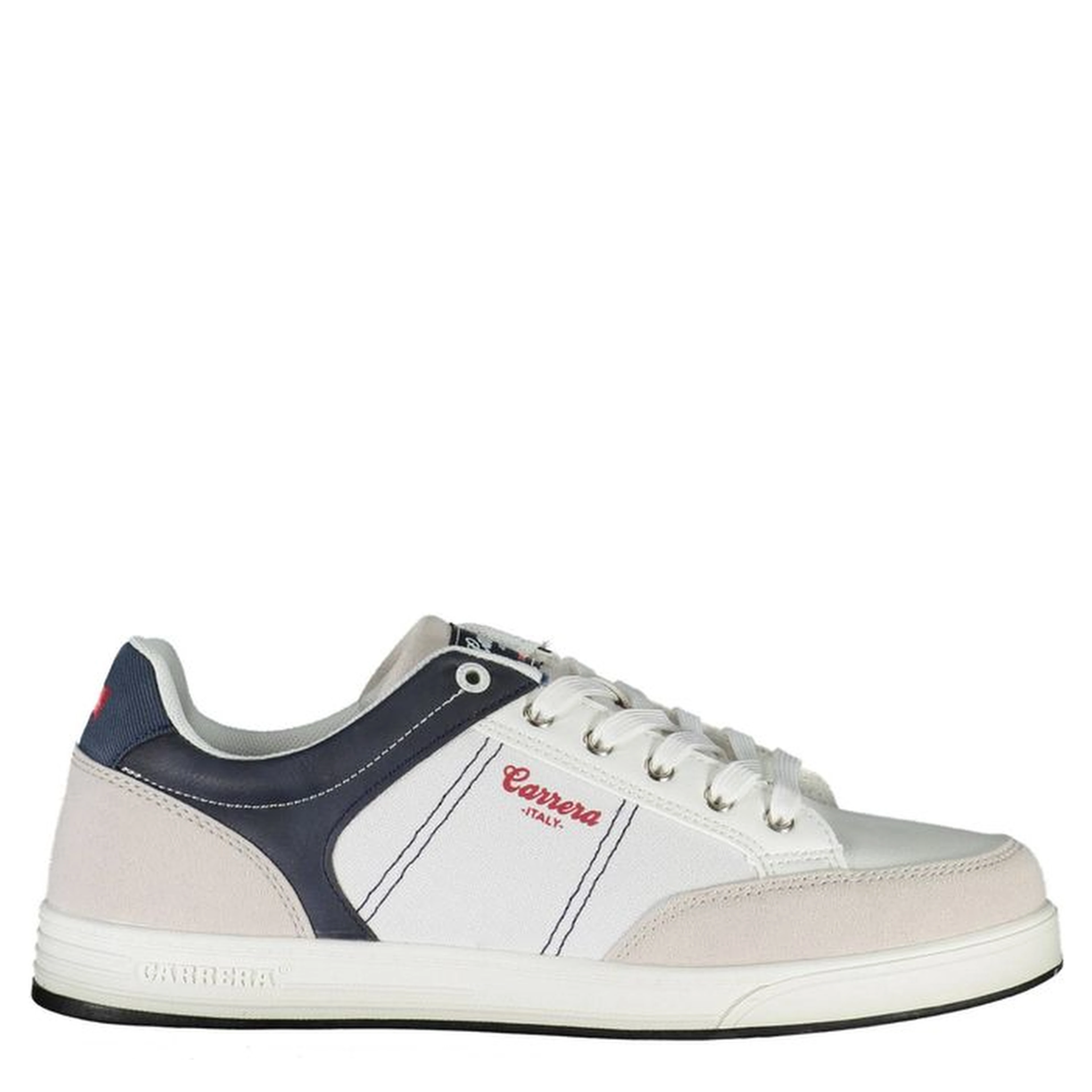 White Polyester Sneaker