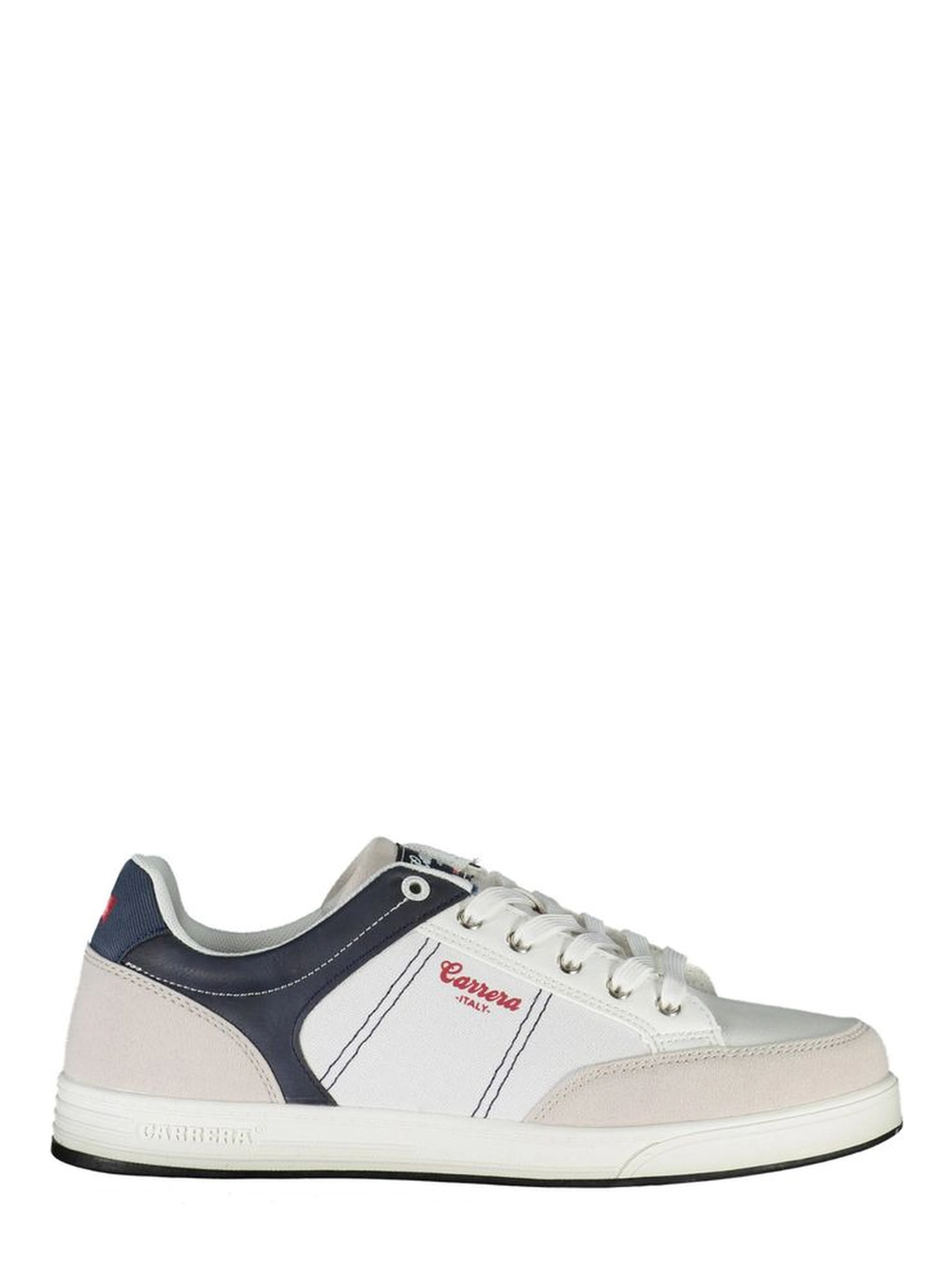 White Polyester Sneaker