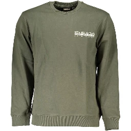 Green Cotton Sweatshirt