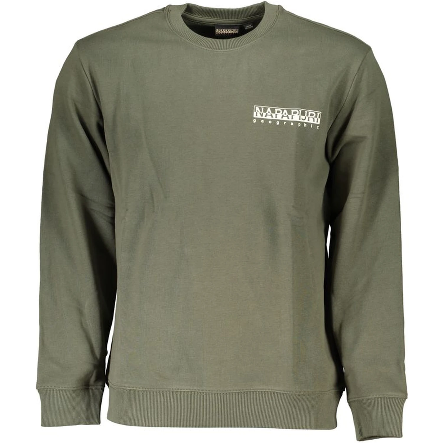 Green Cotton Sweatshirt