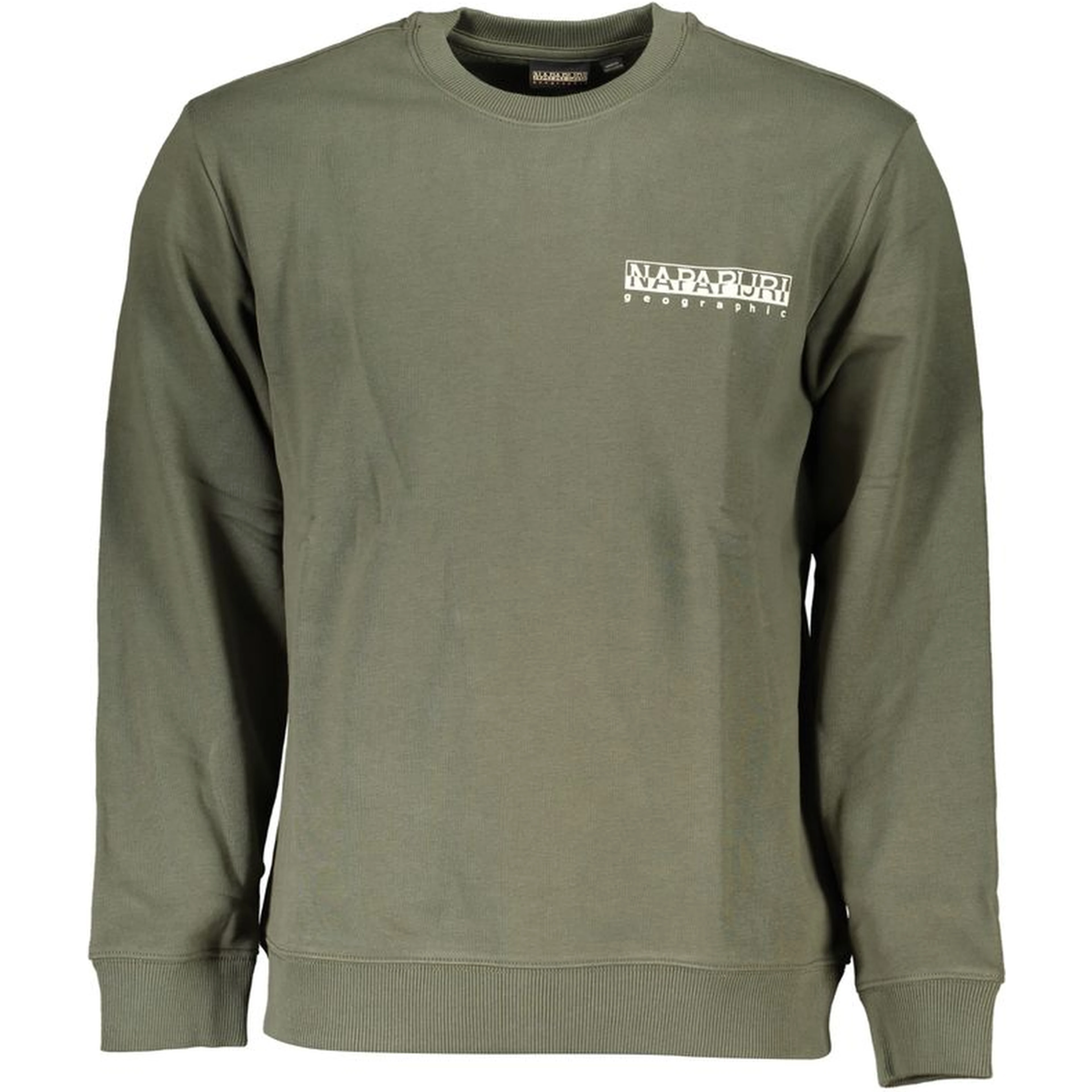 Green Cotton Sweatshirt