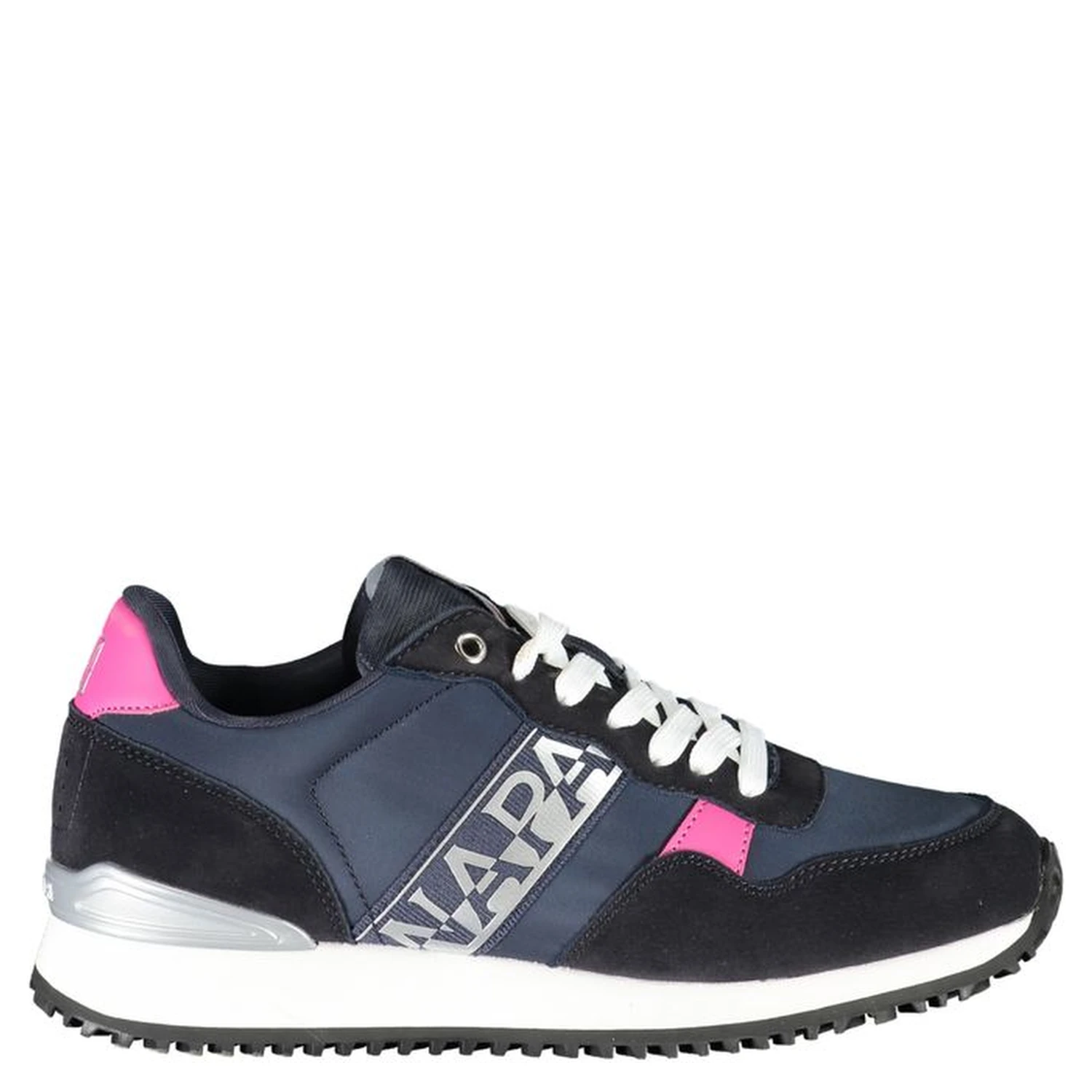 Blue Polyester Sneaker