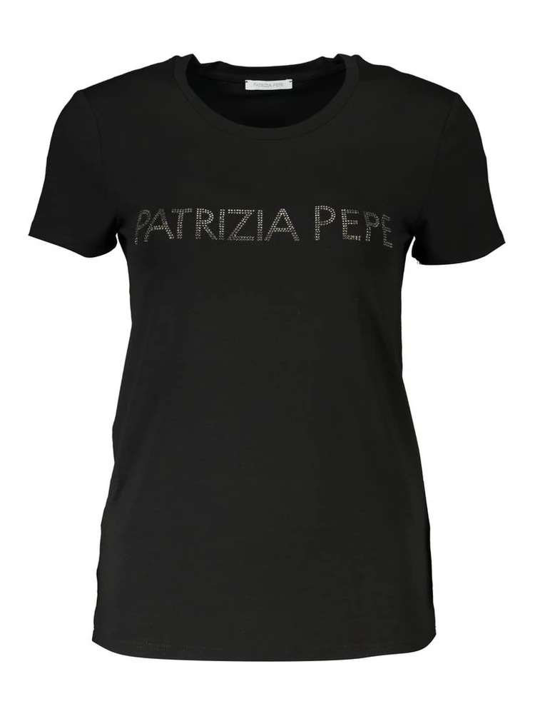 Black Organic Cotton Women T-Shirt