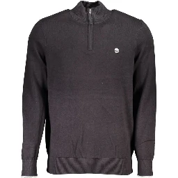 Black Cotton Sweater